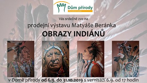 plakat vystava indiani