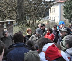 zastavení ve Staré Knížecí Huti, foto M. Jiran