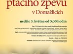 Vítání ptačího zpěvu v Domažlicích