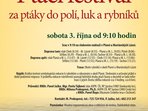 Ptačí festival - za ptáky do polí, luk a rybníků