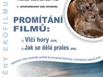 Ozvěny ekofilmu  - pro školy
