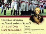 Generál Suvorov na Staré poště v Klenčí Generál Suvorov na Staré poště v Klenčí