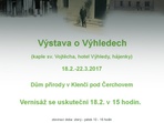 Výstava o výhledech Výstava o výhledech