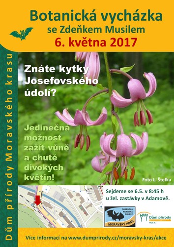PLAKÁTEK A3 - botanická vycházka_6_5_2017