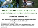 Ornitologická exkurze na Nadějskou rybniční soustavu Ornitologická exkurze na Nadějskou rybniční soustavu