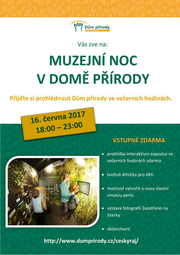LETÁK MUZEJNÍ NOC