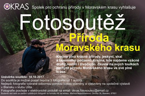 Fotosoutěž Příroda Moravského krasu