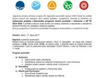 Pozvánka na seminář Operačního programu Životní prostředí 2017 Pozvánka na seminář Operačního programu Životní prostředí 2017
