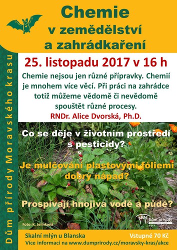 Chemie v zemědělství a zahrádkaření-plakátek