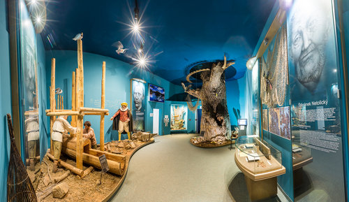 Expozice v Domě přírody Třeboňska, foto PJJuračka Expozice v Domě přírody Třeboňska, foto PJJuračka