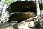 IMGP0294_Příhrazské skály_exkurze_Obětní kámen_28-4-18