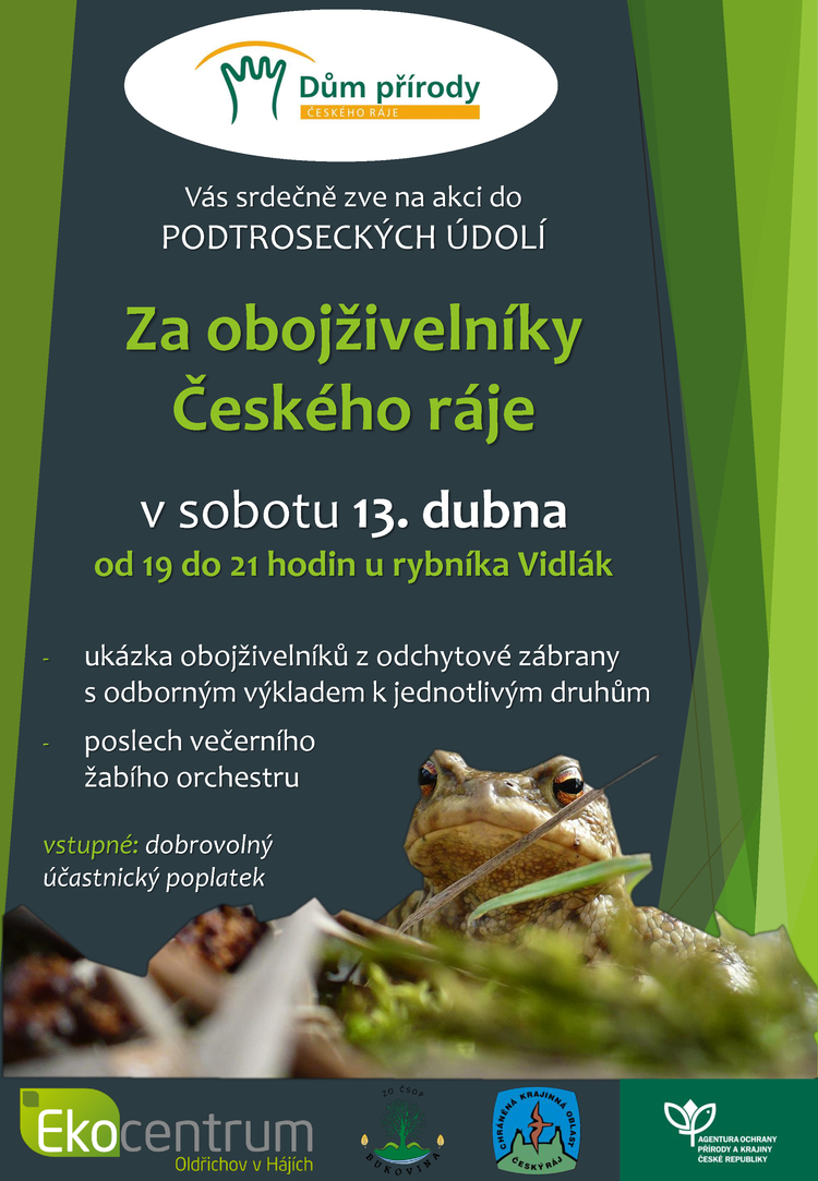 Za obojživelníky Českého ráje
