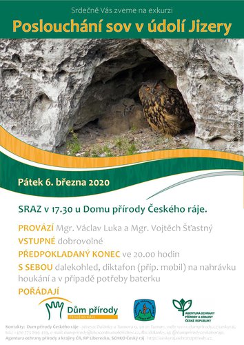 dum prirody cesky raj akce sovy