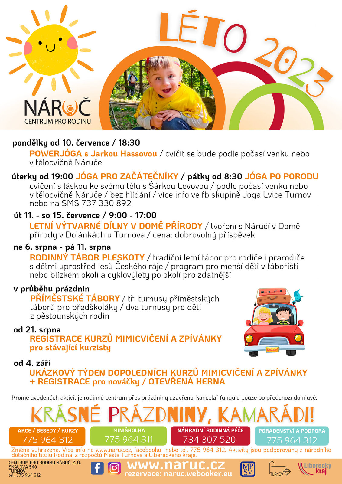 Náruč červenec