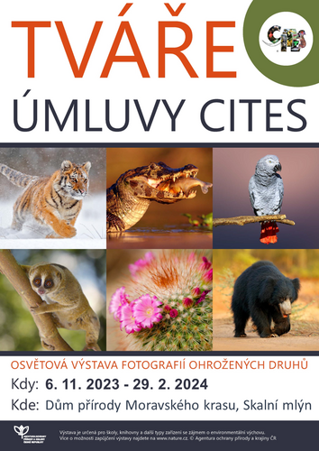 Výstava CITES Tváře Úmluvy