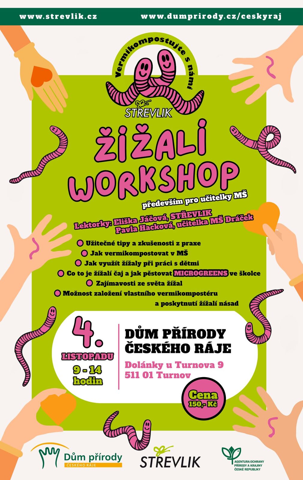 Plakátek k WORKSHOPU