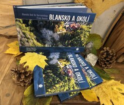 Blansko a okolí z nebe