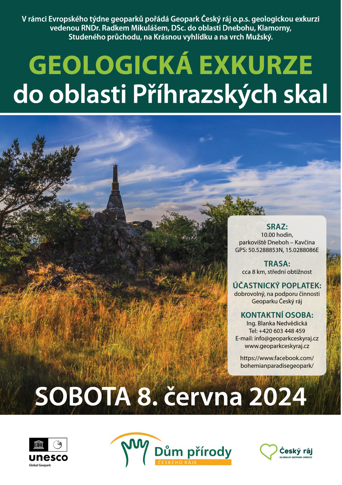 Exkurze v Příhrazských skalách