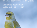 Ptačí hodinka 2025
