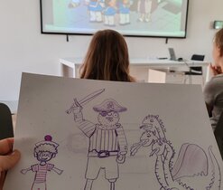 Jak se kreslí večerníček