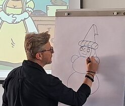 Jak se kreslí večerníček