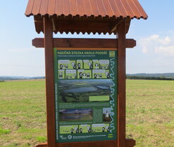 infopanel v Bernarticích