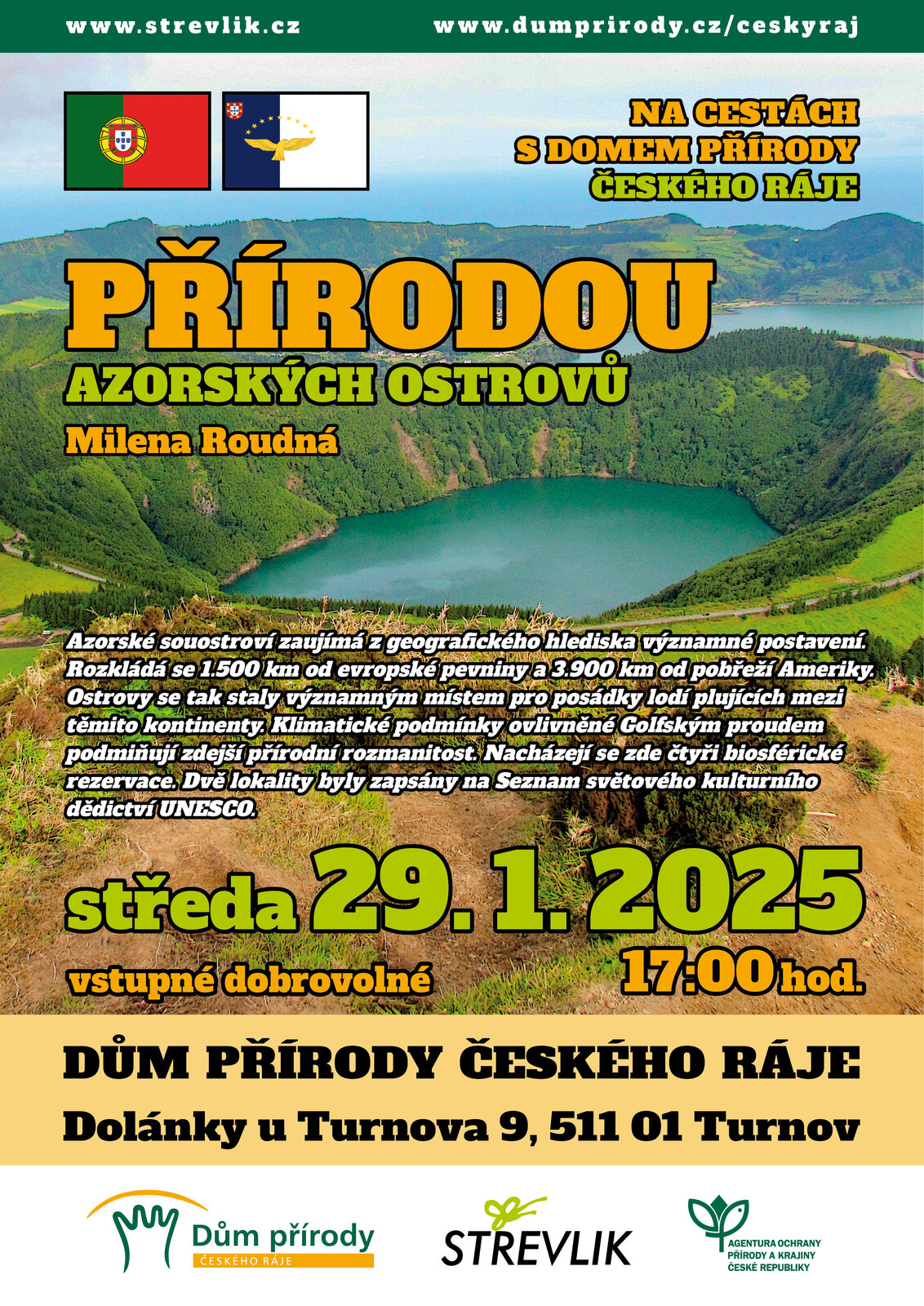 Přírodou Azorských ostrovů