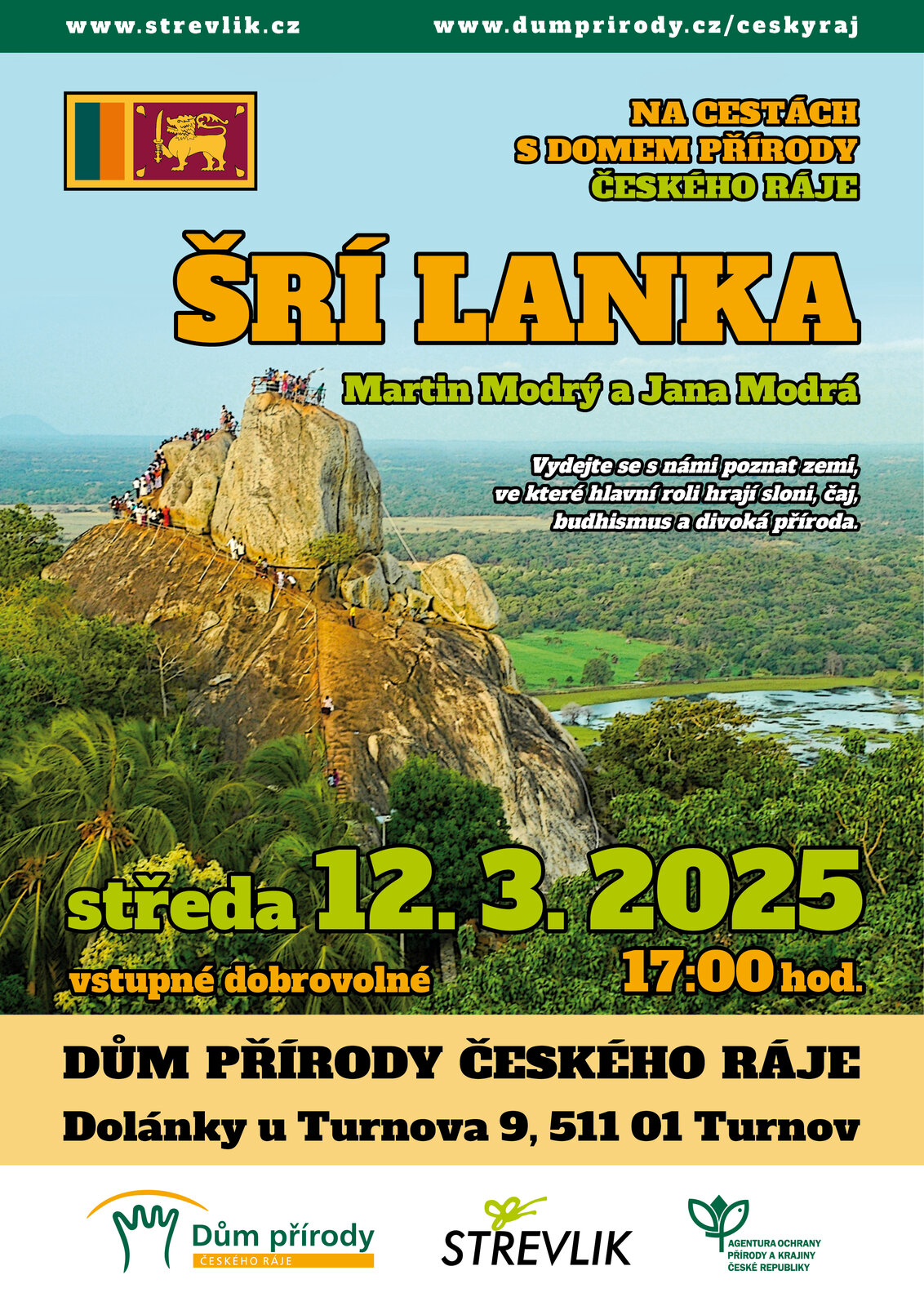 Na cestách s Domem přírody Českého ráje: Šrí Lanka
