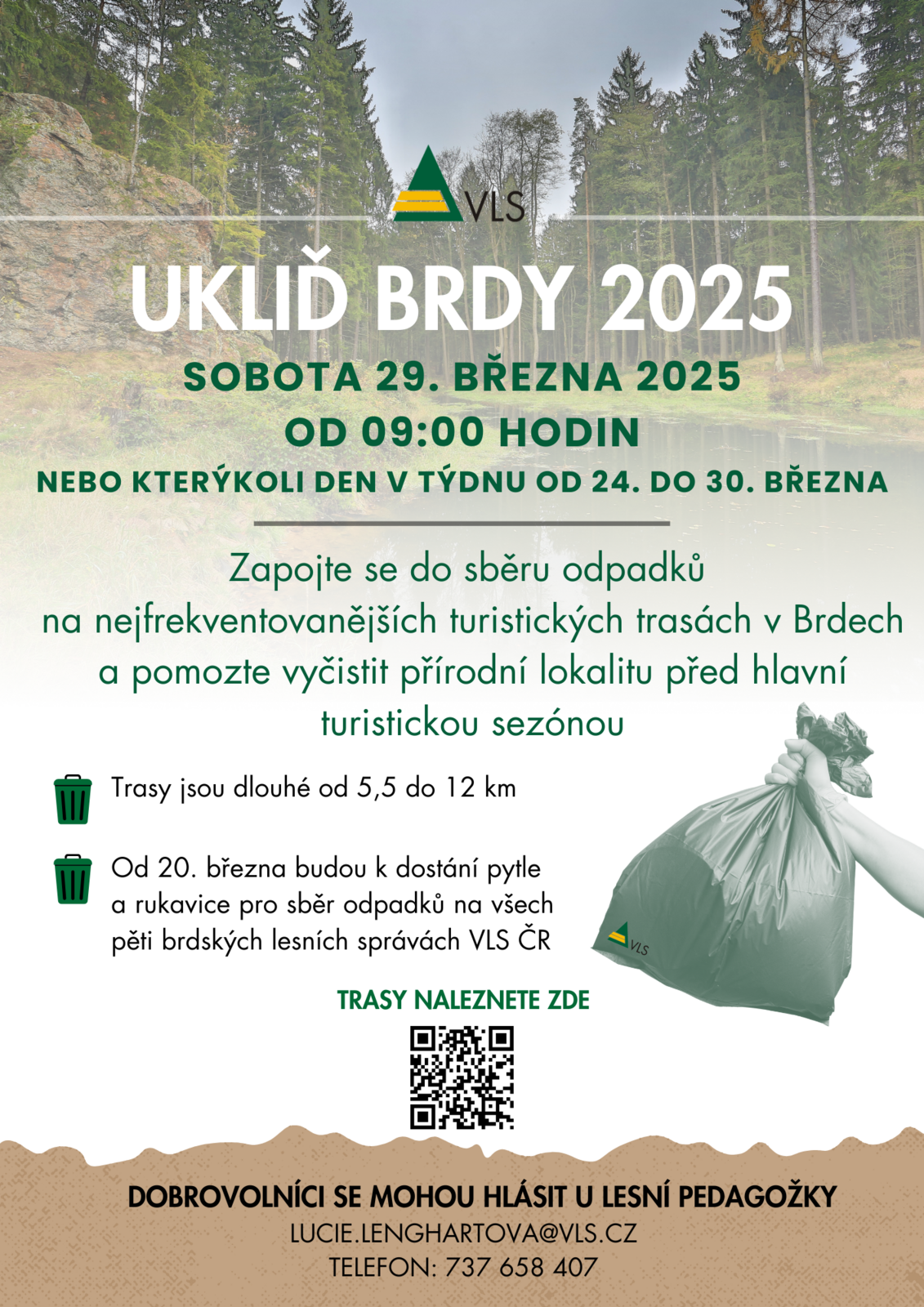 Ukliď Brdy s QR