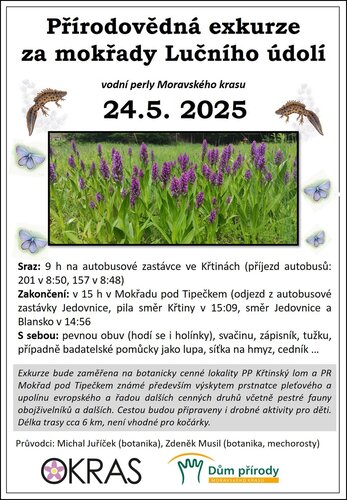 pozvánka na Mokřadní exkurzi 2025