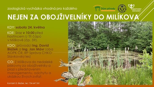 Za obojzivelniky do Milikova