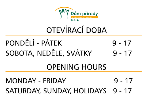 OTEVÍRACÍ DOBA OTEVÍRACÍ DOBA