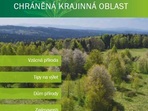 Průvodce po CHKO Český les Průvodce po CHKO Český les