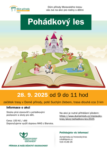 Pohádkový les - nový termín
