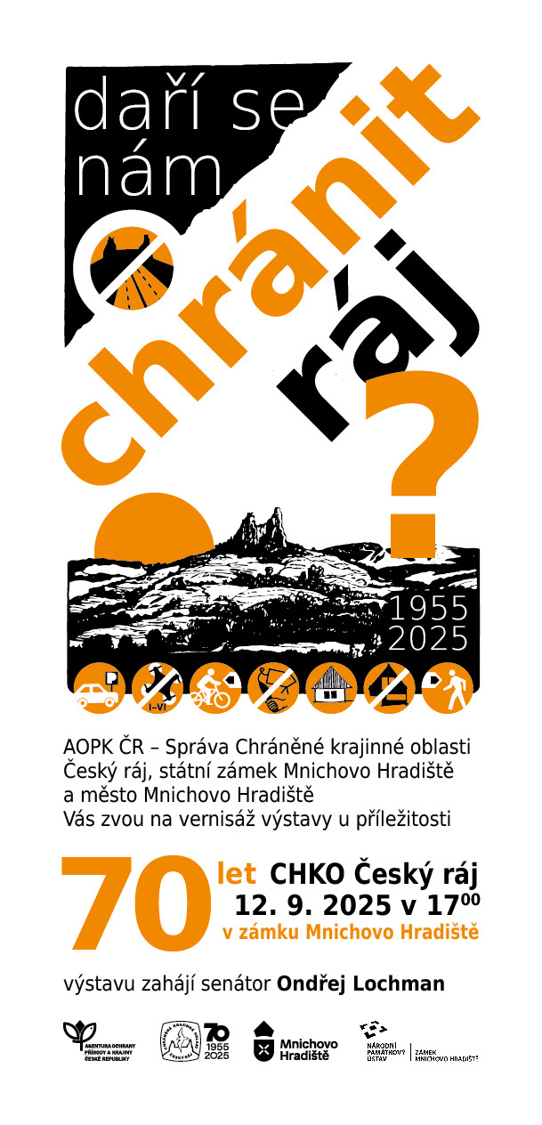 Pozvánka na výstavu na Zámku Mnichovo Hradiště
