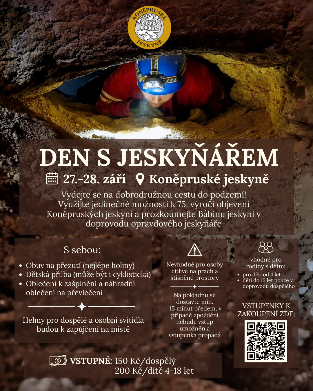 Sociální sítě - Den s jeskyňářem