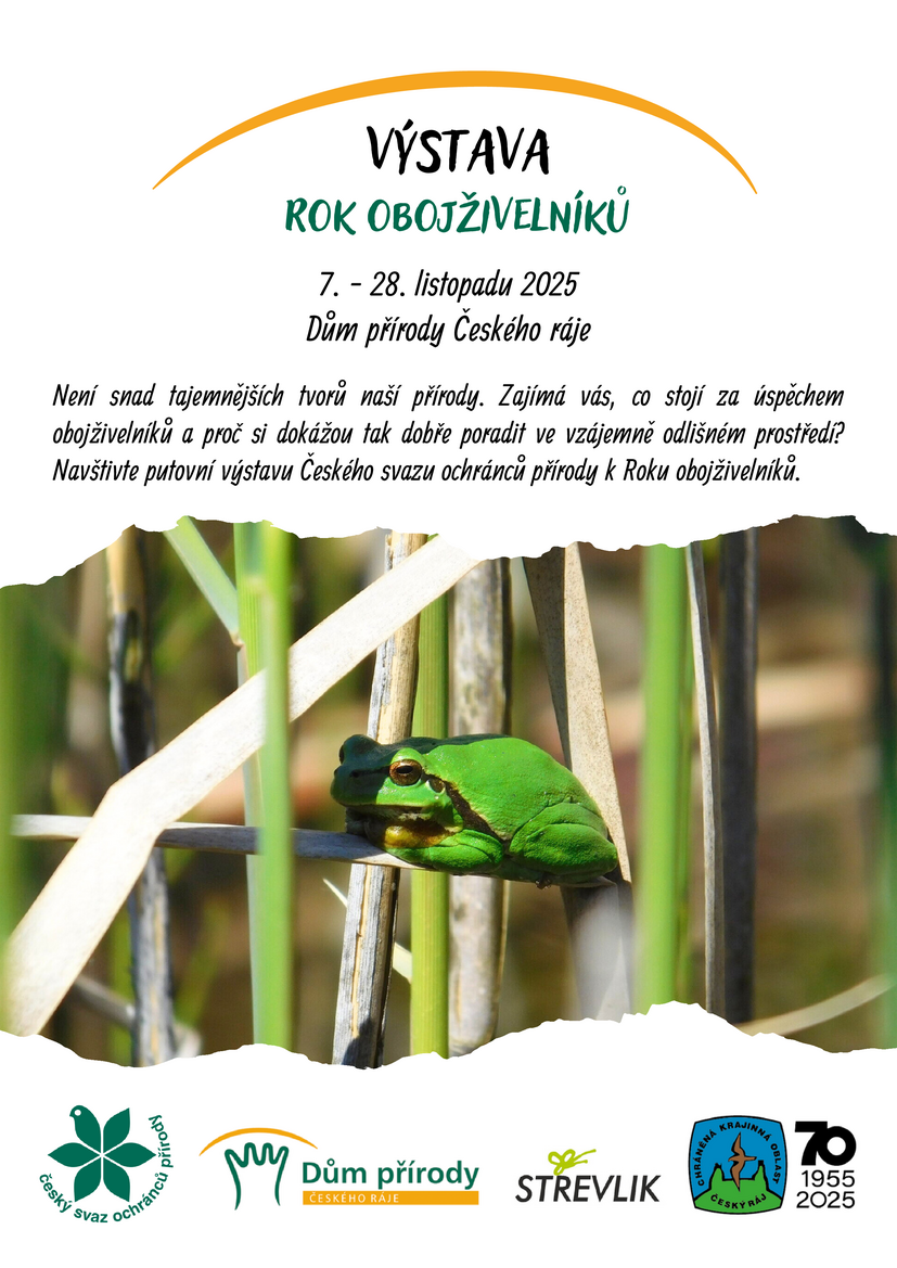 Pozvánka na putovní výstavu Rok obojživelníků Pozvánka na putovní výstavu Rok obojživelníků