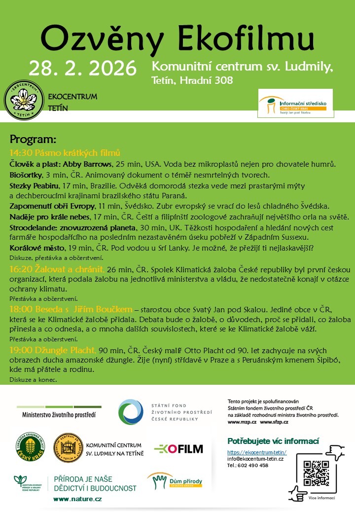 Ozvěny Ekofilmu 2026