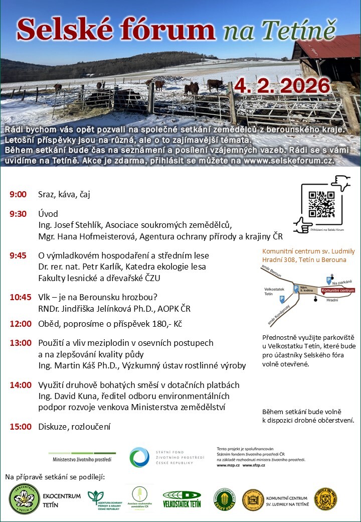 Selské fórum 2026