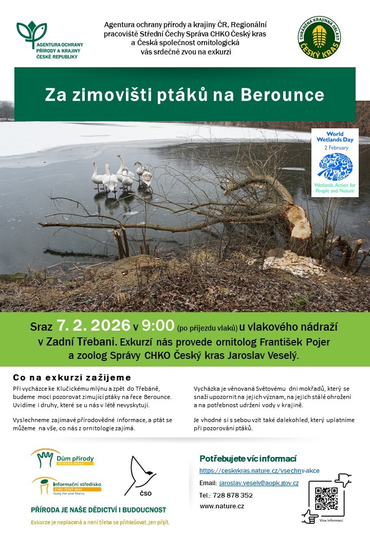 Zimoviště na Berounce 2026