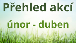 Plán akcí únor - duben