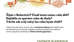 Pomozte zvelebit cestu k Domu přírody