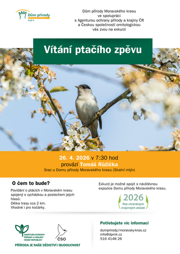 Vítání ptačího zpěvu 2026 Vítání ptačího zpěvu 2026
