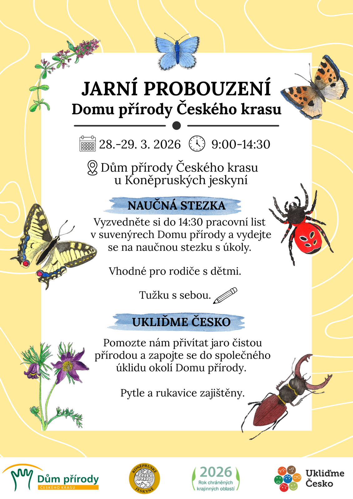 Jarní probouzení Domu přírody Českého krasu