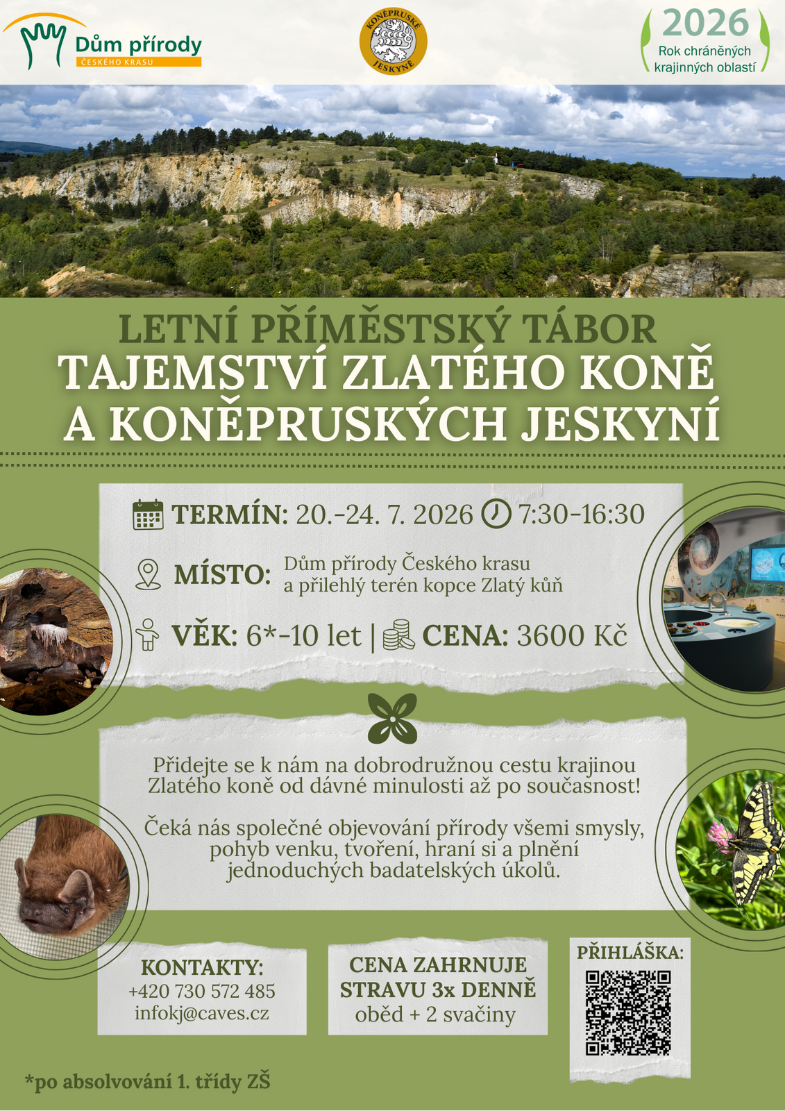 PŘÍMĚSTSKÝ TÁBOR - PLAKÁT