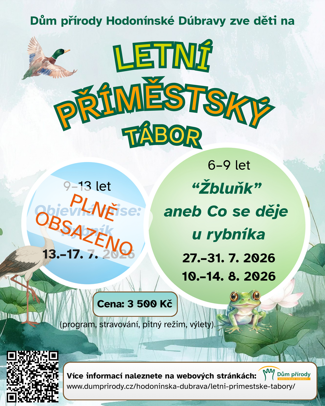 Letní příměstský tábor Letní příměstský tábor