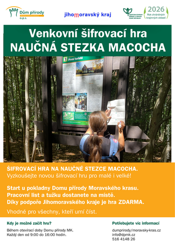 Hra NS Macocha - plakát