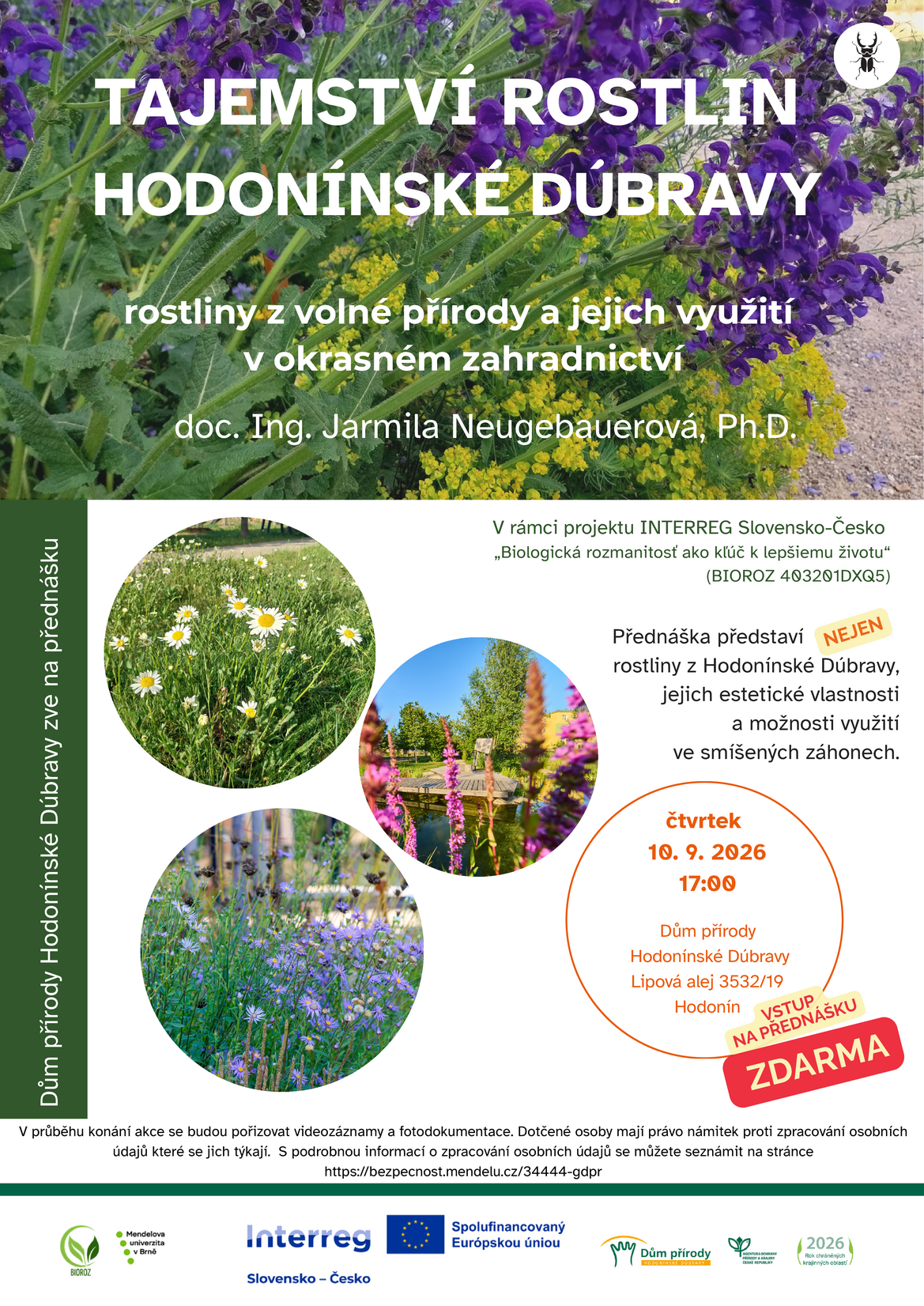 Tajemství rostlin Hodonínské Dúbravy Tajemství rostlin Hodonínské Dúbravy