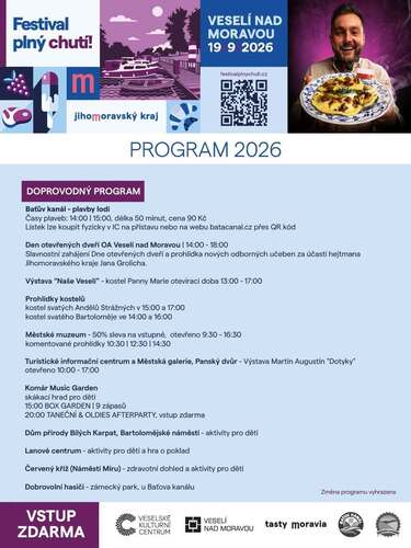 Festival plný chutí plakát doprovodný program Festival plný chutí plakát doprovodný program