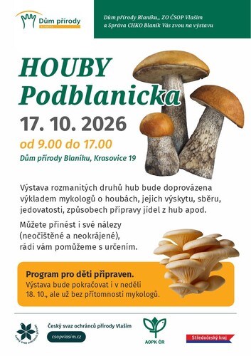 HOUBY VÝSTAVA 2026 HOUBY VÝSTAVA 2026